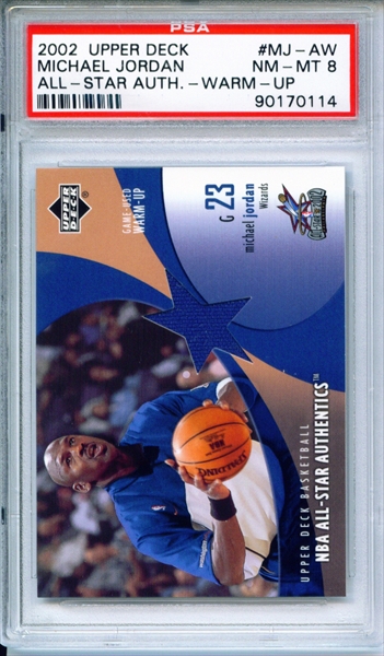 Game Used Jersey Michael Jordan Cards - Michael Jordan Cards