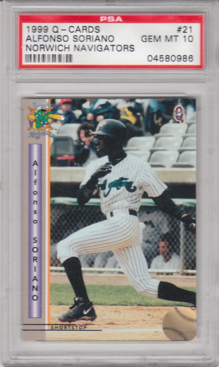 1999 JUST ALFONSO SORIANO ROOKIE CARD