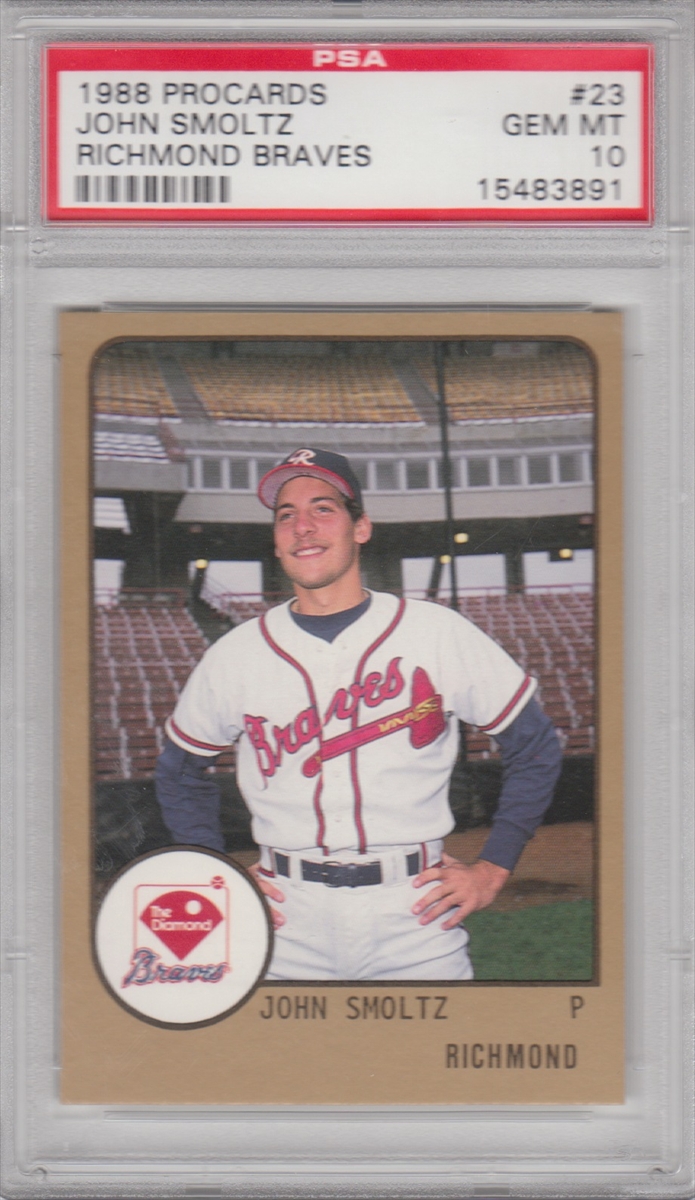 Rookies Showcase Image Gallery: John Smoltz Rookie Showcase