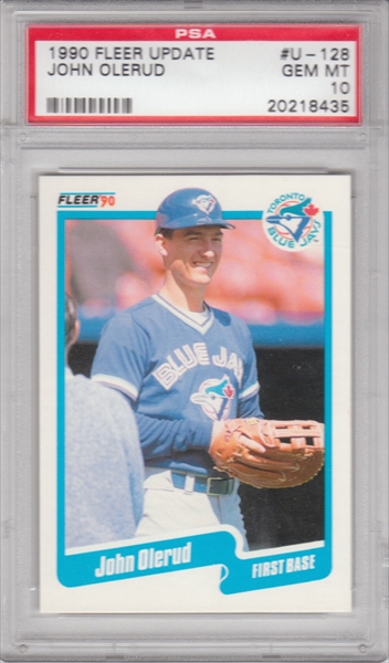 PSA Set Registry Showcase: DHaar John Olerud Master Rookie Set