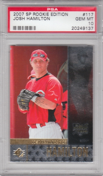 PSA Set Registry Showcase: DHaar Josh Hamilton Master Rookie Set