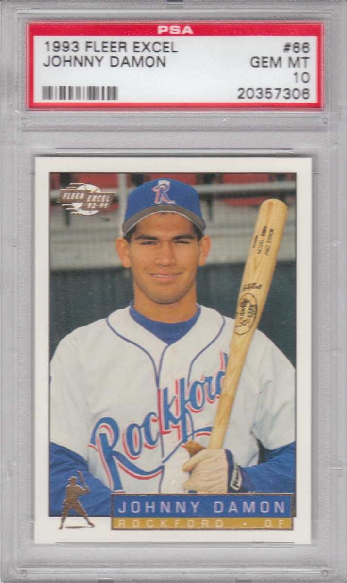 Classic Johnny Damon Baseball Trading Cards