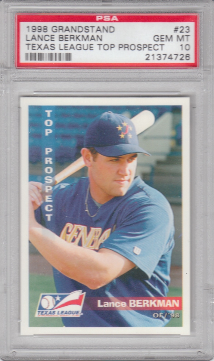 Rookies Showcase Image Gallery: DHaar Lance Berkman Master Rookie Set