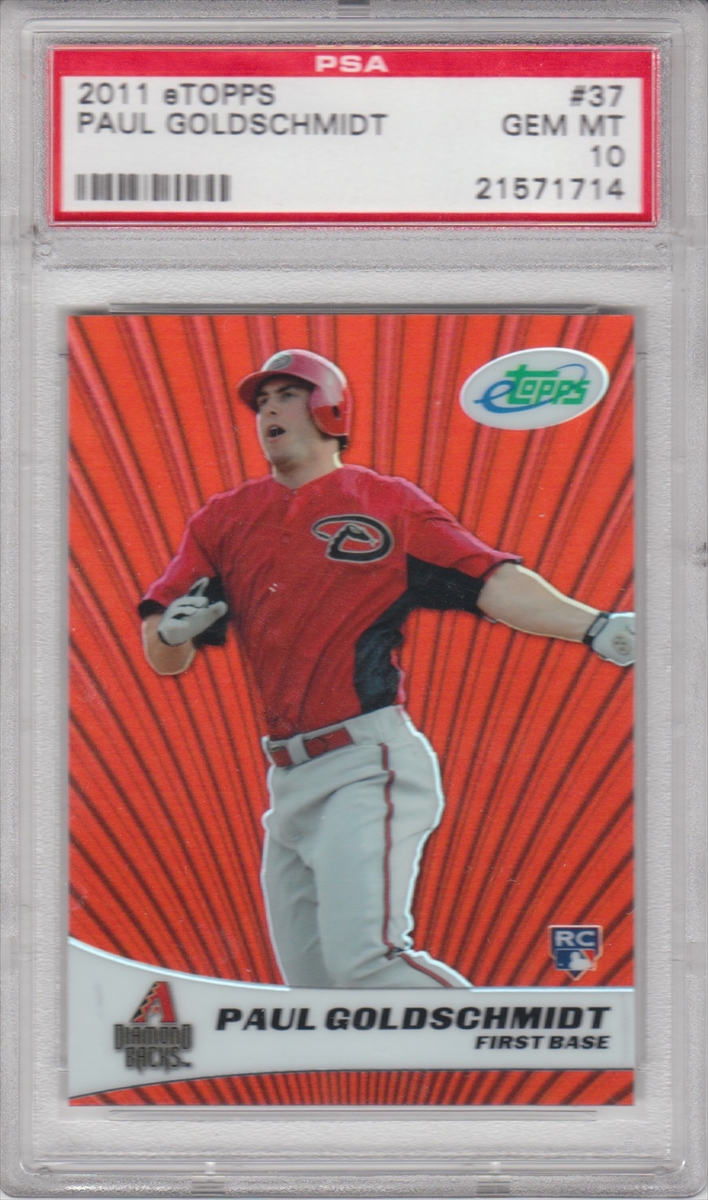 Rookies Showcase Image Gallery: DHaar Paul Goldschmidt Master Rookie Set