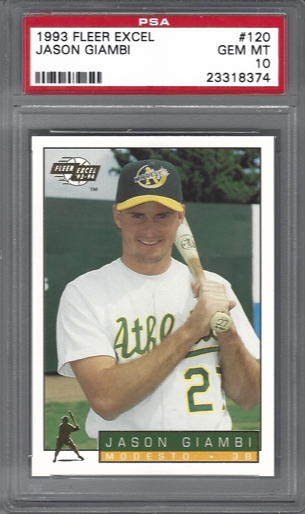 Rookies Showcase Image Gallery: DHaar Jason Giambi Master Rookie Set