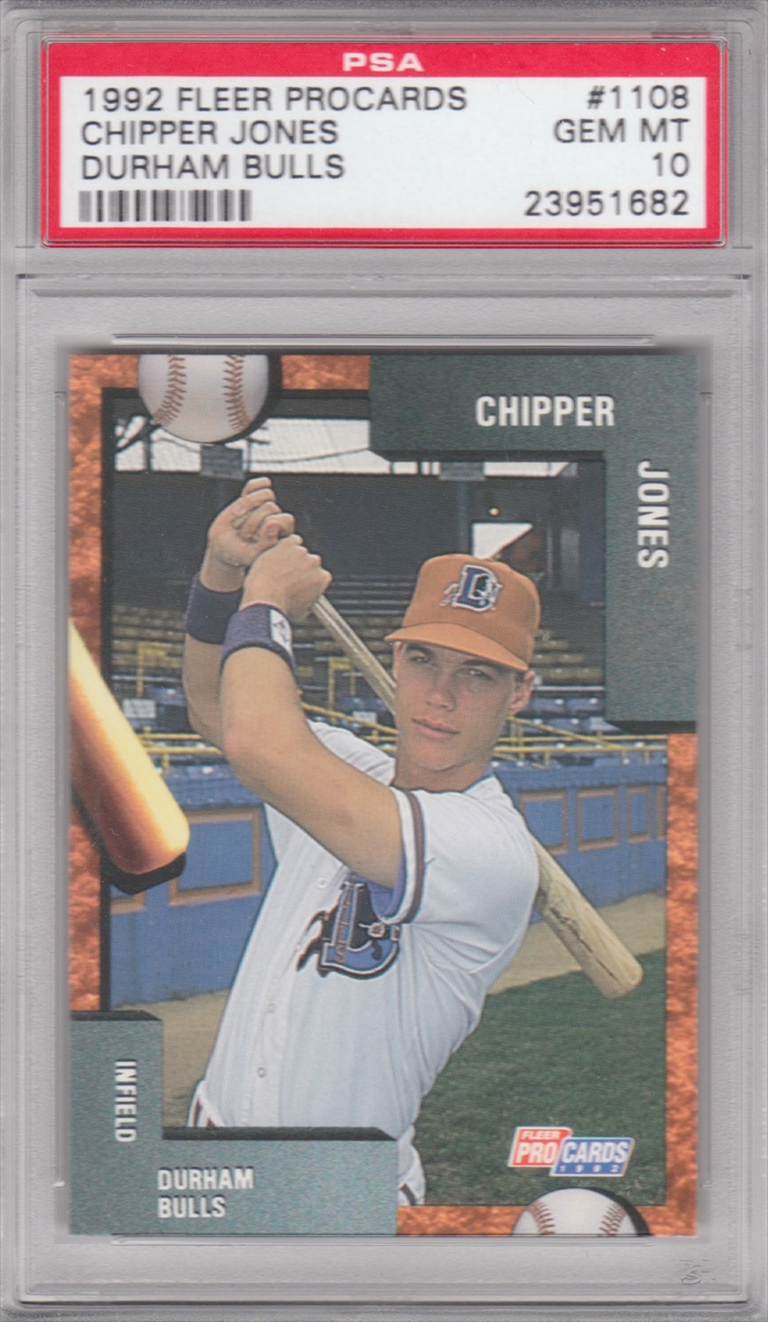 Chipper Jones, Shortstop for the Durham Bulls (1992) : r/baseball