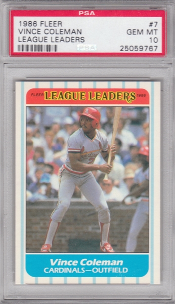 Rookies Showcase Image Gallery: DHaar Vince Coleman Master Rookie Set