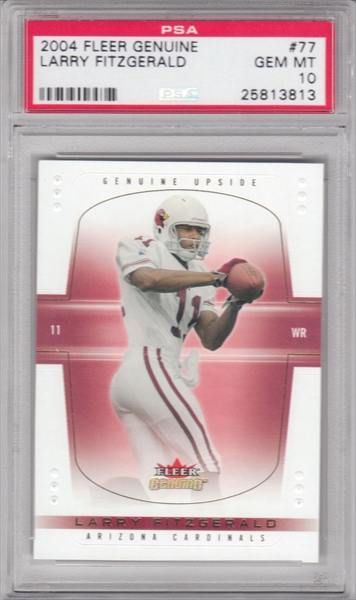 Rookies Showcase Image Gallery: DHaar Larry Fitzgerald Master Rookie Set