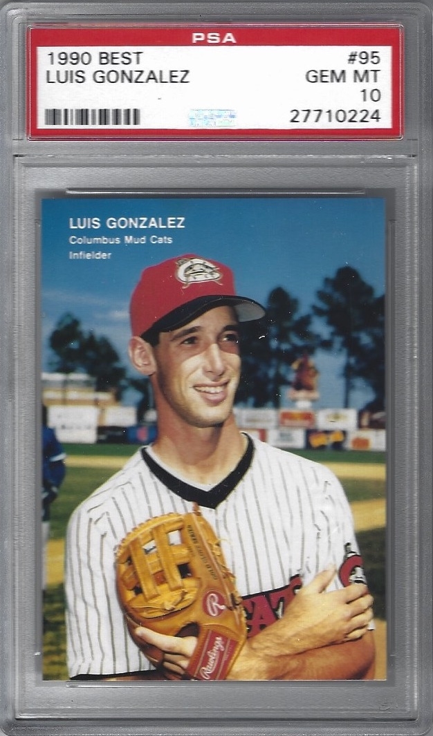 PSA Set Registry Showcase: DHaar Luis Gonzalez Master Rookie Set