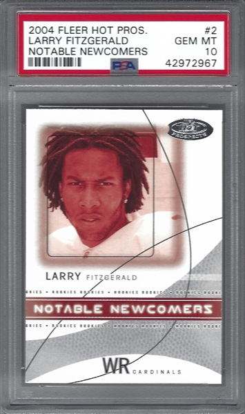 Rookies Showcase Image Gallery: DHaar Larry Fitzgerald Master Rookie Set