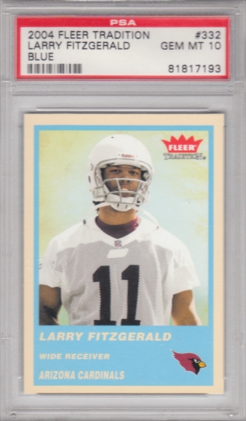 Rookies Showcase Image Gallery: DHaar Larry Fitzgerald Master Rookie Set