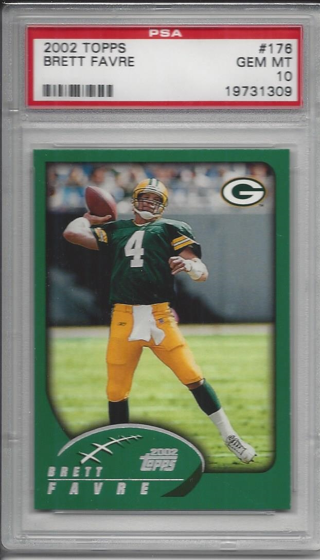 PSA Set Registry Digital Album: mgiobbe Brett Favre Topps Set