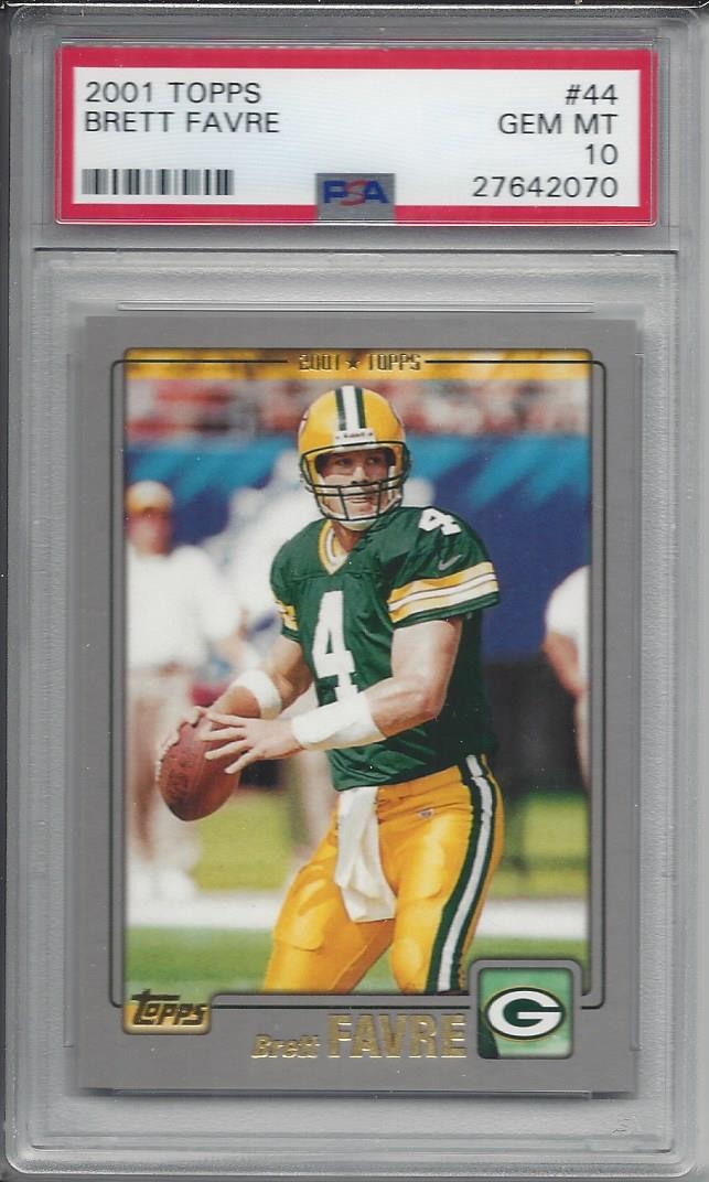 PSA Set Registry Digital Album: mgiobbe Brett Favre Topps Set