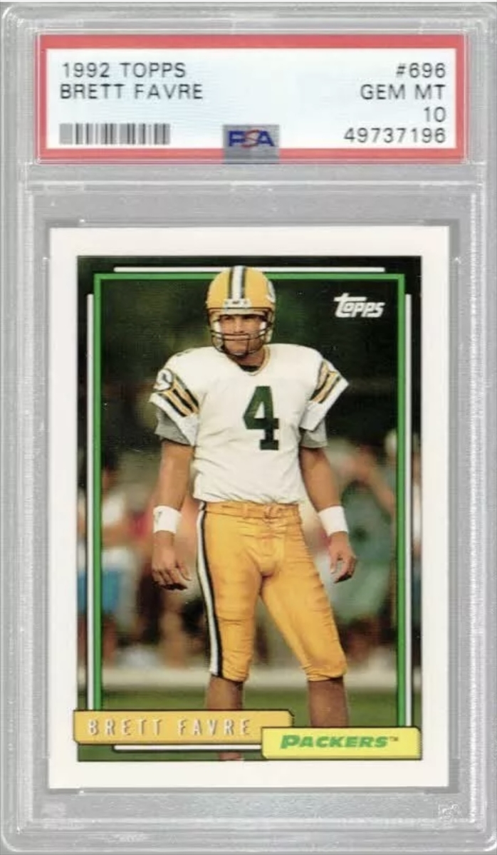 PSA Set Registry Digital Album: mgiobbe Brett Favre Topps Set