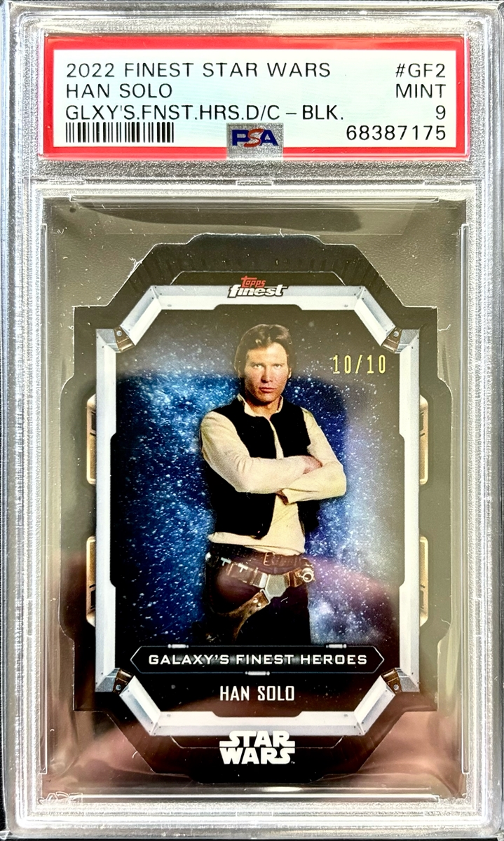 2022 Topps Finest Star Wars: on sale Galaxy's Finest Heroes- Han Solo (GF-2)