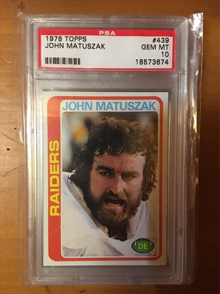 Football, John Matuszak Basic Set All Time Set: Cardboard Cheddar