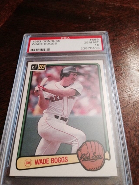 Wade Boggs 1988 Fleer Baseball Exciting Stars Card No 4 (Red Sox