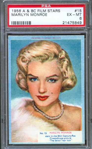 1956 Marilyn Monroe NMMM (SGC 10)