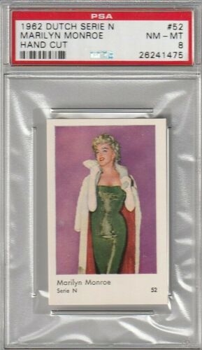 1956 NMMM Marilyn Monroe 5 of Hearts Playing Card (PSA 10)