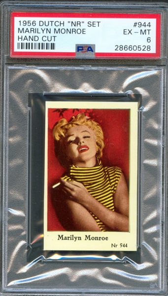 Auction Item 263614086314 Non-Sport Cards 1956 Nmmm Marilyn Monroe  Playing Cards