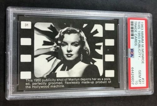 Sold at Auction: 1963 NMMM USA MARILYN MONROE TRADE CARDS SET 21-40-NEVER  OPENED