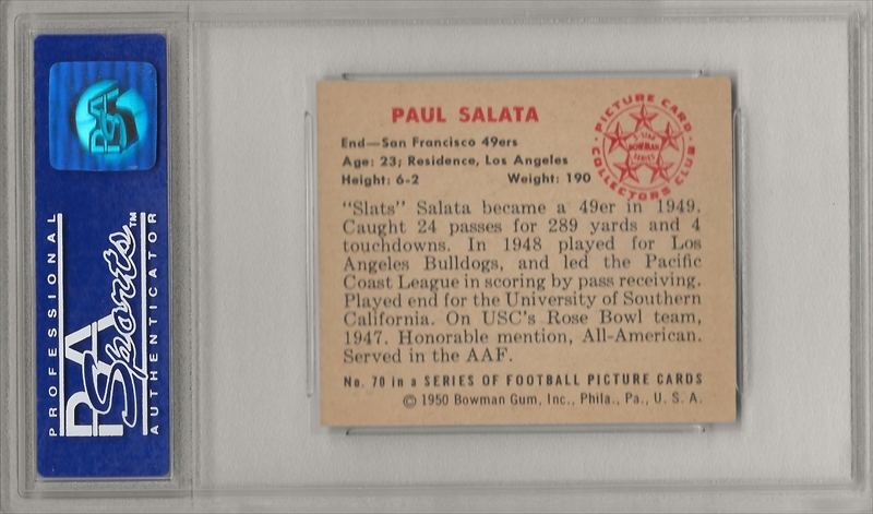 Football - 1950-1959 Decade of 49ers: EJJIII's 1950-1959 Decade of 49ers  Set Image Gallery