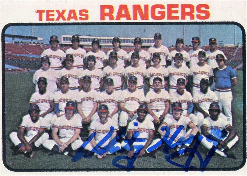 1973 Topps # 1973 Topps Texas Rangers Team Set