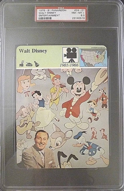 ディズニー　シリアルナンバーカード Non-Sports - Walt Disney (1901-1966): J. Gonzalez Walt