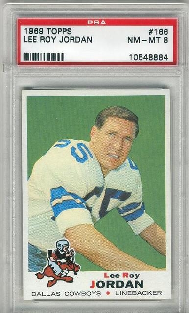 : 1969 Topps # 97 Chuck Howley Dallas Cowboys (Football