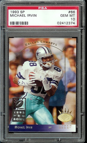 PSA Set Registry Showcase: 1993 SP Dallas Cowboys Team Set