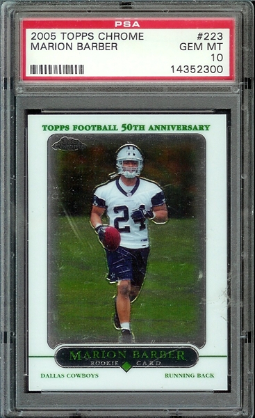 Football Cards > Marion Barber III