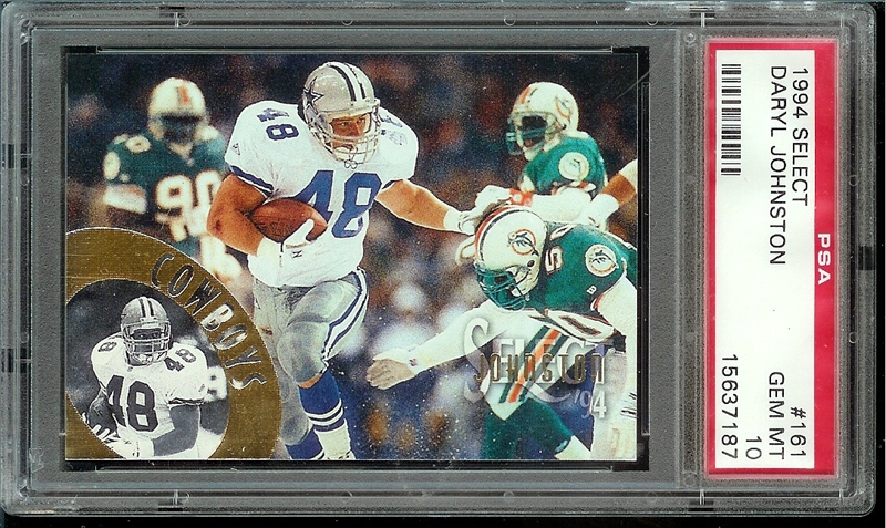 Football, Daryl Johnston Master Set Published Set: Daryl Johnston Master