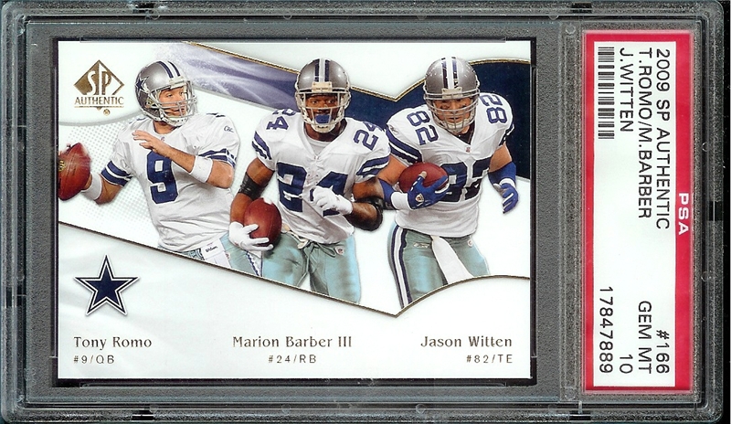 Marion Barber III 2008 Topps Pro Bowl Jersey Card