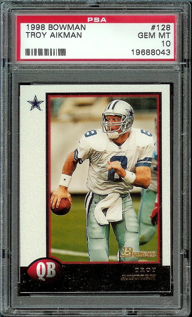 Teams Showcase Image Gallery: 1998 Bowman Dallas Cowboy Team Set