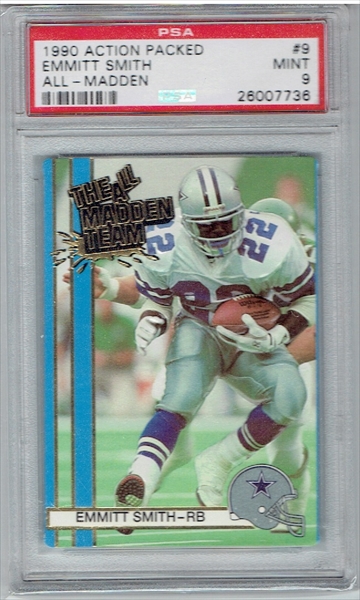 Emmitt Smith SkyBox Impact 1993 74 Dallas Cowboys