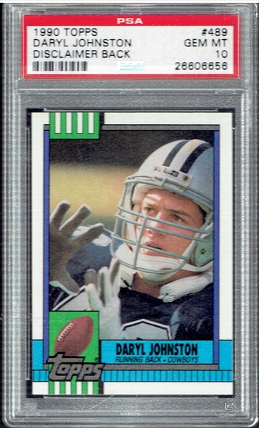 Football - 1989 Topps Dallas Cowboys: rnovelli.cart Set Image Gallery