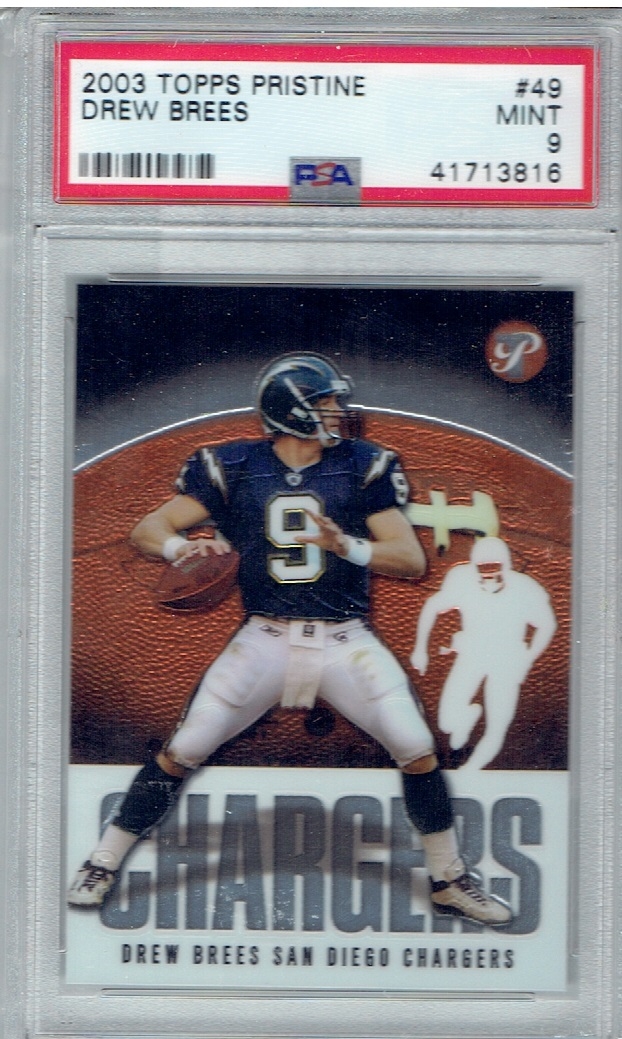 Football - Drew Brees Master Set: Trenton's Brees Set Set Image Gallery