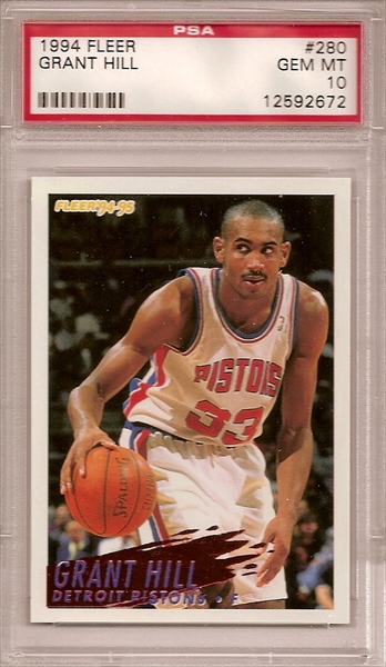 All Time Set - Basketball Grant Hill Rookie Set: CJ Cardboard Trust