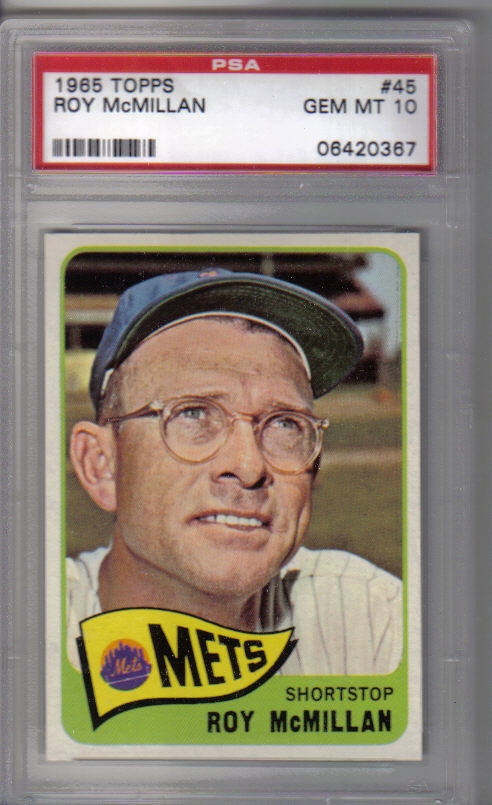  1965 Topps # 167 Bill Wakefield New York Mets