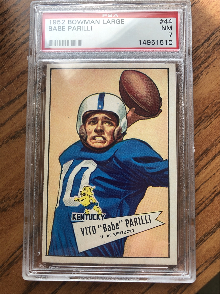 Football - Vito Babe Parilli Master Set: Mick Cornett Set Image Gallery