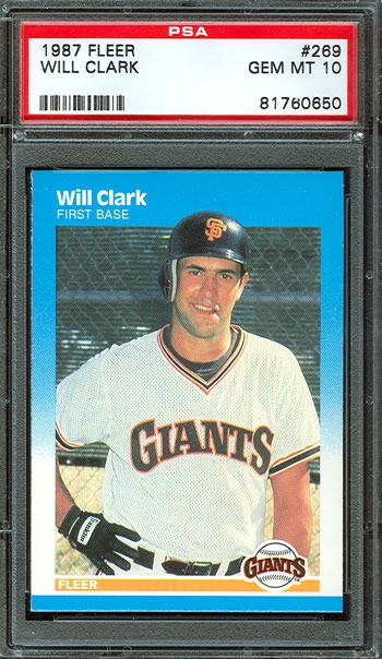Baseball - Will Clark Rookie Set: Digicat's SF Giants All Stars