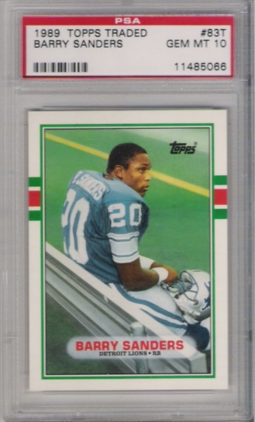 Barry Sanders Pennants Sp Insert 1996 Playoff Contenders Card 