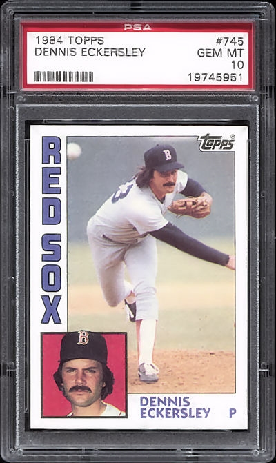 Baseball - Dennis Eckersley Master Topps Set: The Wild Horse