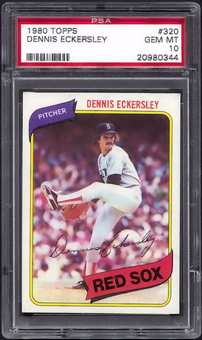 Baseball - Dennis Eckersley Master Topps Set: The Wild Horse