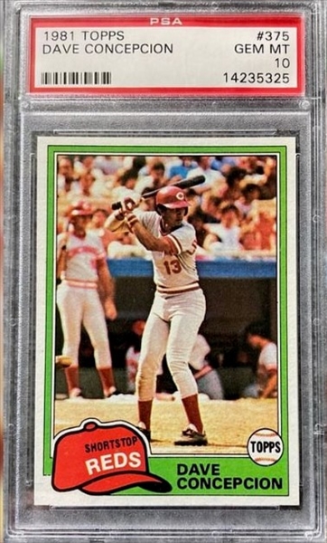 WHEN TOPPS HAD (BASE)BALLS!: 1975 IN-ACTION: DAVE CONCEPCION