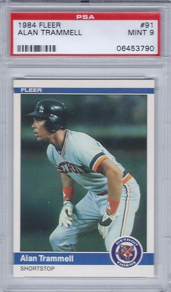 Alan Trammell  PSA ProBatFacts℠