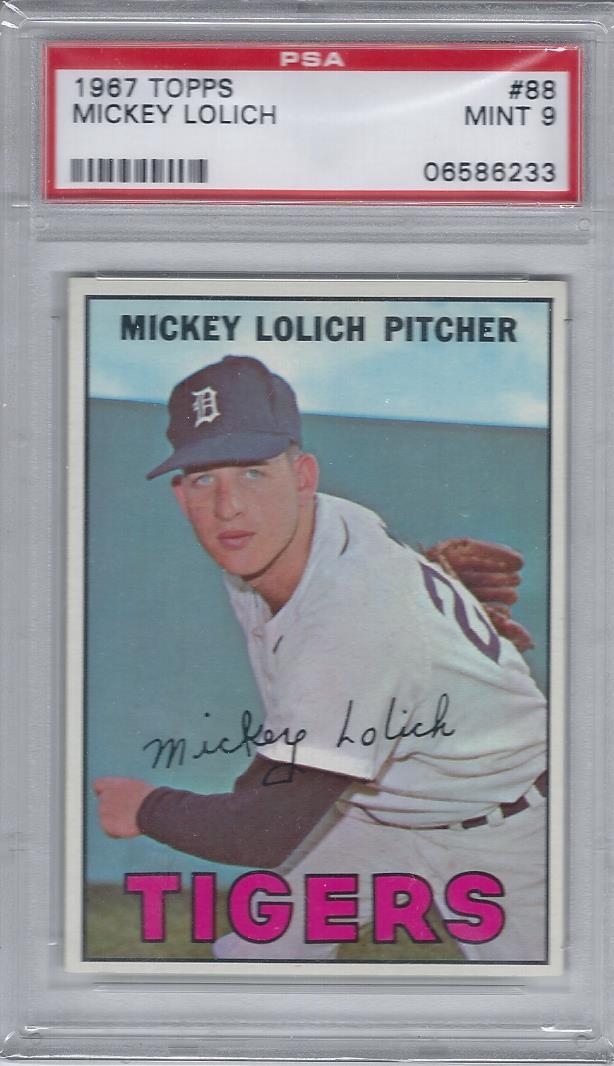 Baseball - Mickey Lolich Master Set: Deans Mickey Lolich Master