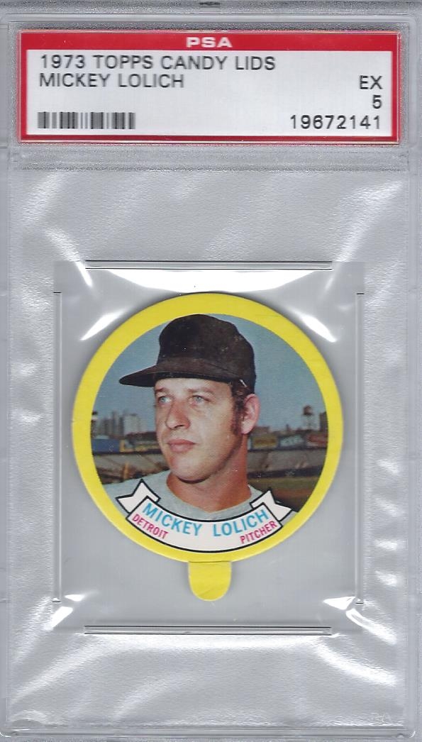  1973 Topps # 390 Mickey Lolich Detroit Tigers