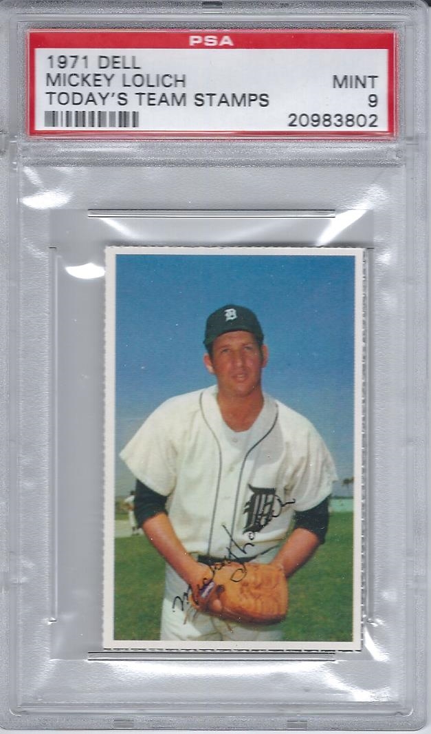 Baseball - Mickey Lolich Master Set: Deans Mickey Lolich Master