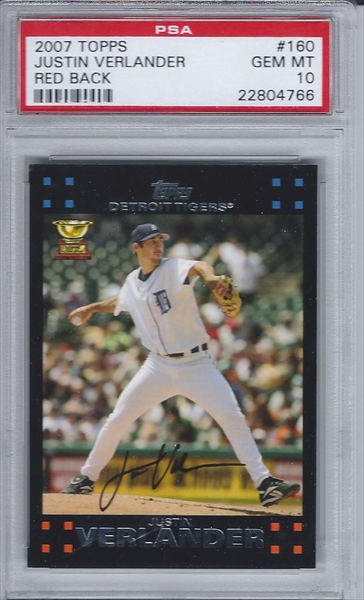  2013 Topps # 6 AL Strikeout Leaders Justin Verlander